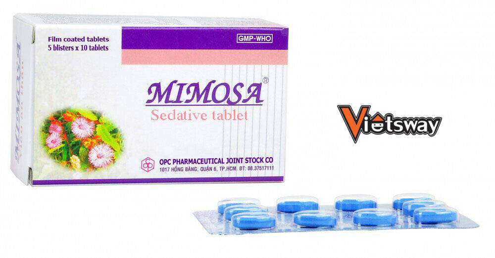 50 Mimosa Tablets Natural Sedative Very Effective Herbal Sleeping Pills